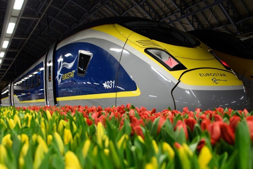 Eurostar train