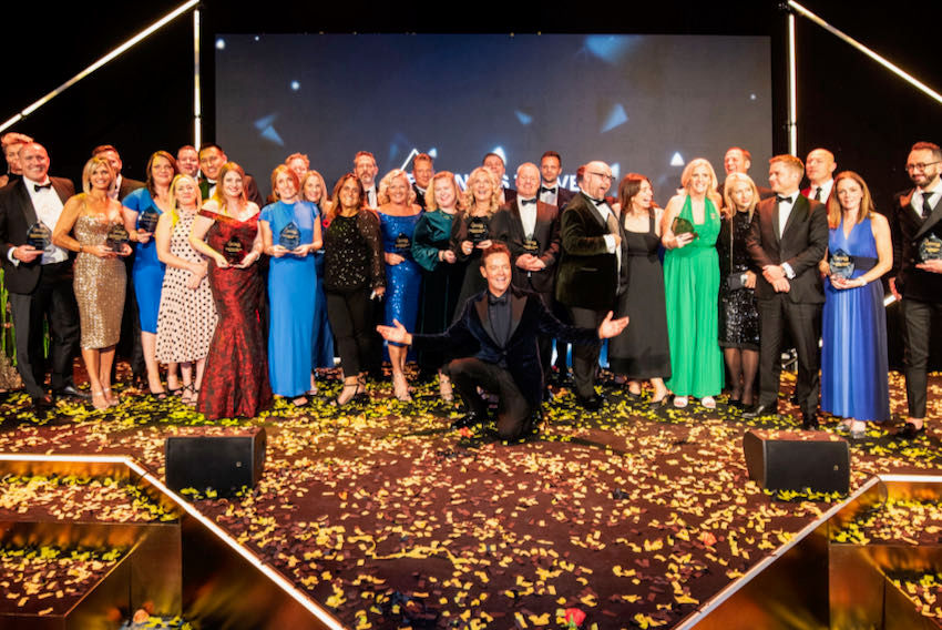 Business Travel Awards Europe 2023 winners group photo