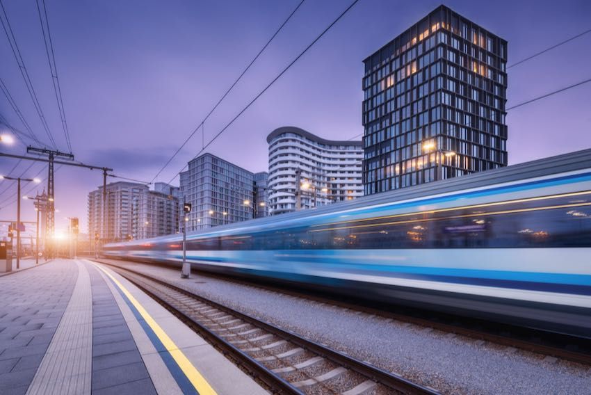 High-speed train Austria