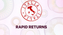 Rapid returns: Italy analysis